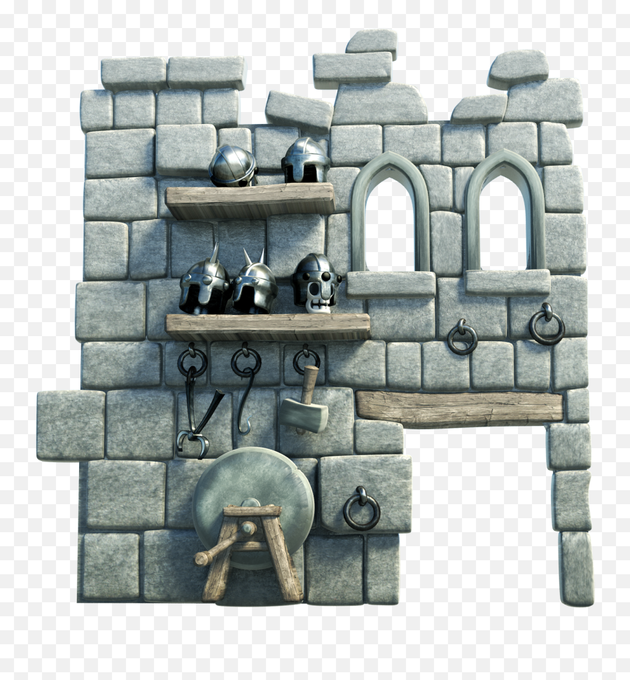 Castle Wall Png - Stone Wall Emoji,Castle Wall Png