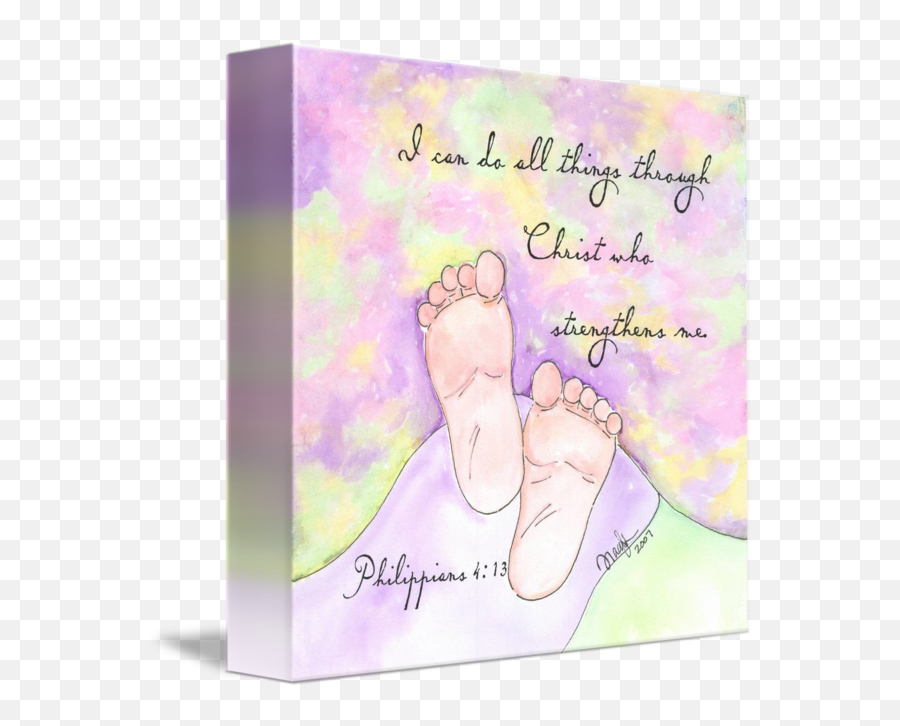 Baby Feet By Tracy Glover - Girly Emoji,Baby Feet Png