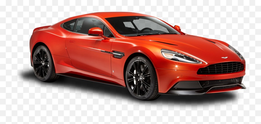 Aston Martin Vanquish Red Car Png Image - Aston Martin Png Emoji,Aston Martin Logo Png