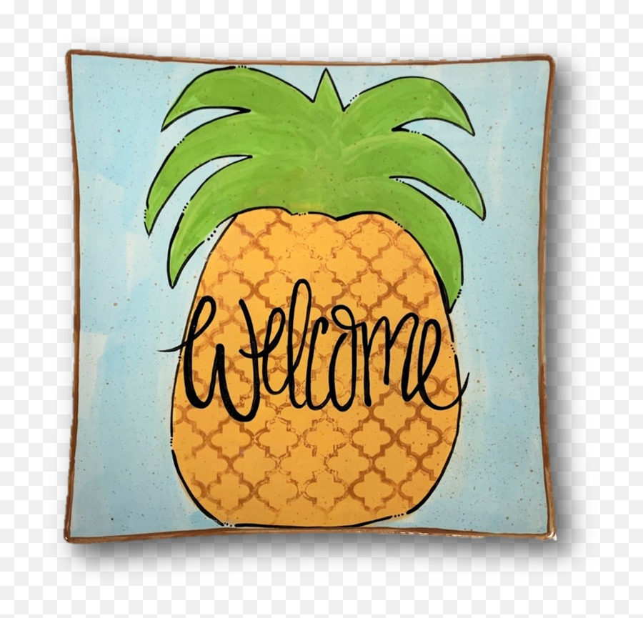 Welcome Pineapple Reservation U2014 The Pottery Place Of Chattanooga Emoji,Pineapple Png
