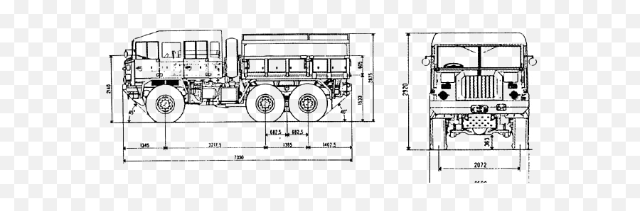 Fiat 6605tm69 Heavy Truck Blueprints Free - Outlines Fiat 6605 Drawing Emoji,Blueprint Clipart