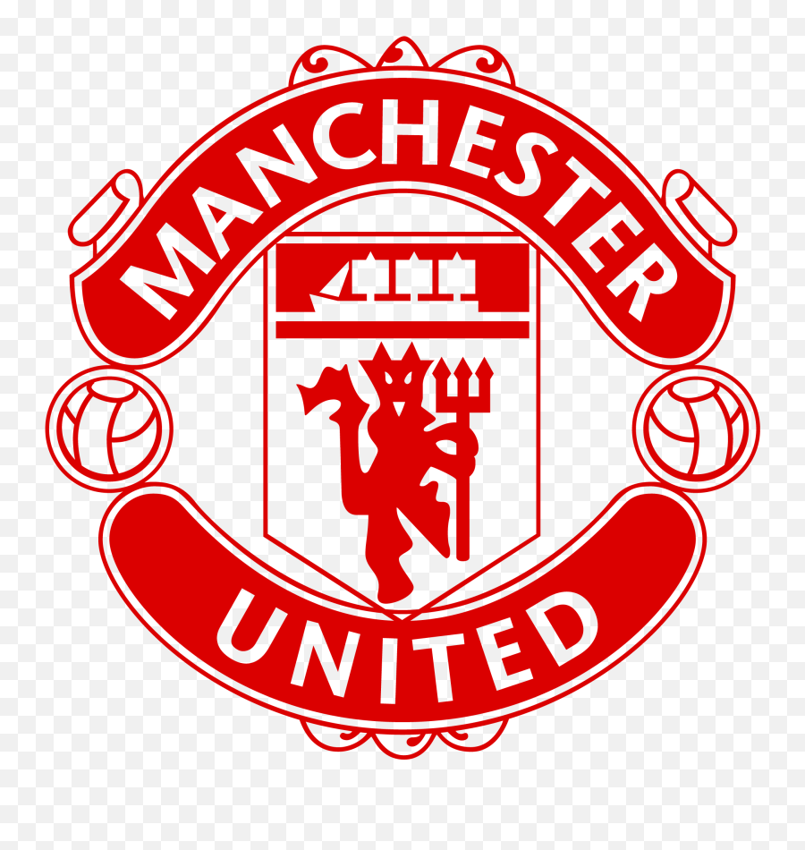 Download Manchester Fc United Logo - Man United Hd Logo Emoji,Red Logo