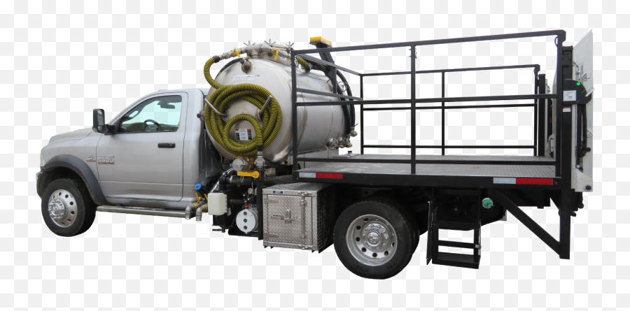 Tow Truck Png - 650 Us Gallon Vacuum Toilet Truck Trailer Commercial Vehicle Emoji,Tow Truck Png