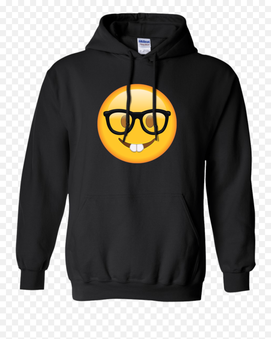 Nerd Glasses Emoji Shirt Hoodie Tank - Black Thrasher Rose,Nerd Emoji Png