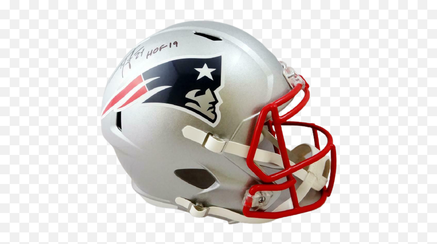Ty Law New England Patriots Signed New Emoji,New England Patriots Helmet Png
