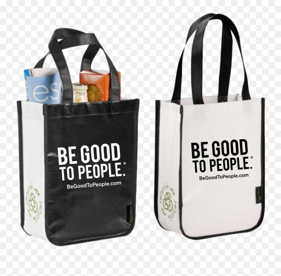 Bags - Be Good To People Emoji,People Shopping Png