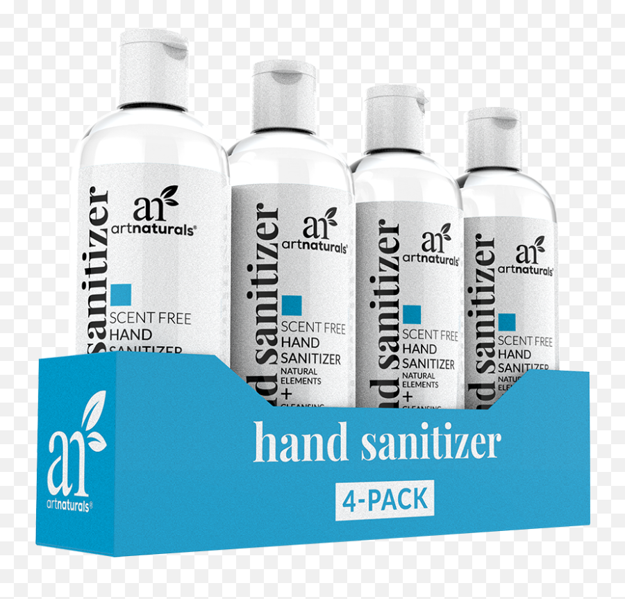 Hand Sanitizer Scent Free - 4 Pack Artnaturals Emoji,Hand Sanitizer Png
