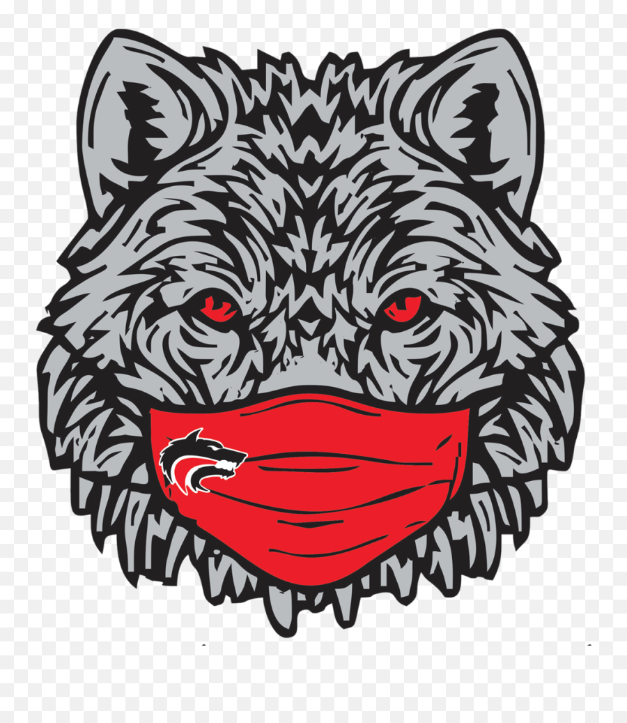 Colorado Independent School District Emoji,Wolfpack Clipart