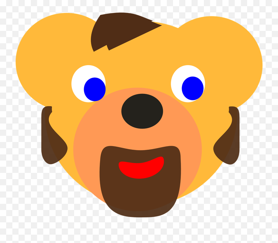 Bear Head Toy Teddy Face Color Png Picpng Emoji,Woodland Animals Clipart