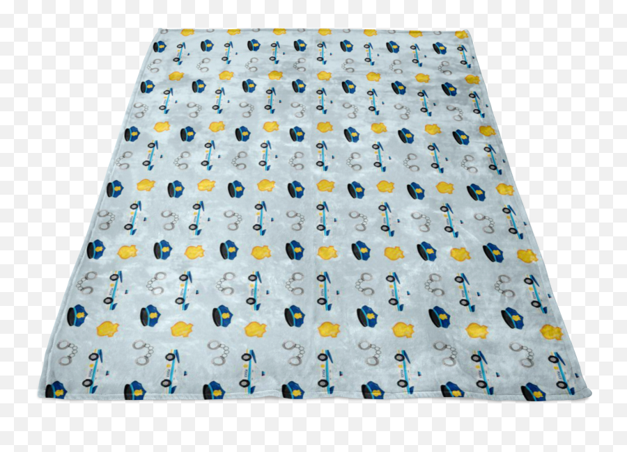 Little Leo Police Clipart Fleece Baby - Wrapping Paper Emoji,Blanket Clipart