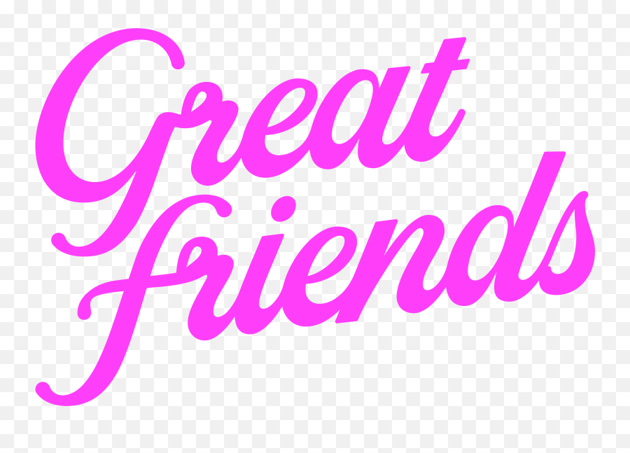 Great Friends Agency - Language Emoji,Friends Logo Font