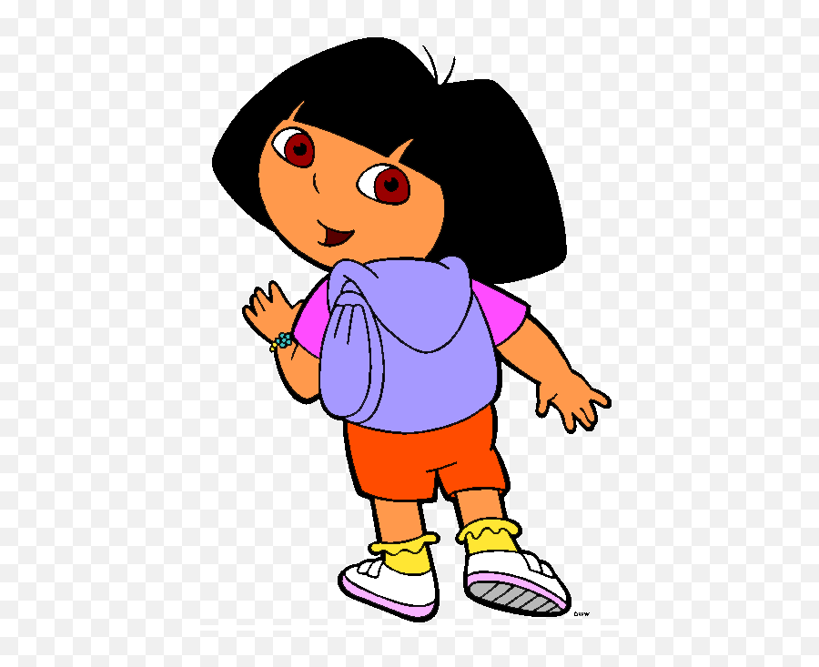 Dora High Five Clip Art Nickjr Image 18483 - Dora The Explorer Clipart Emoji,High Five Clipart