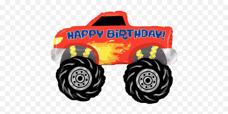 Monster Truck Happy Birthday Png Free - Monster Truck Birthday Meme Emoji,Monster Trucks Clipart