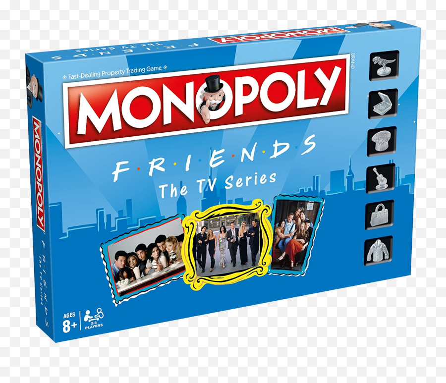 Monopoly - Friends Tv Show Monopoly Emoji,Monopoly Png
