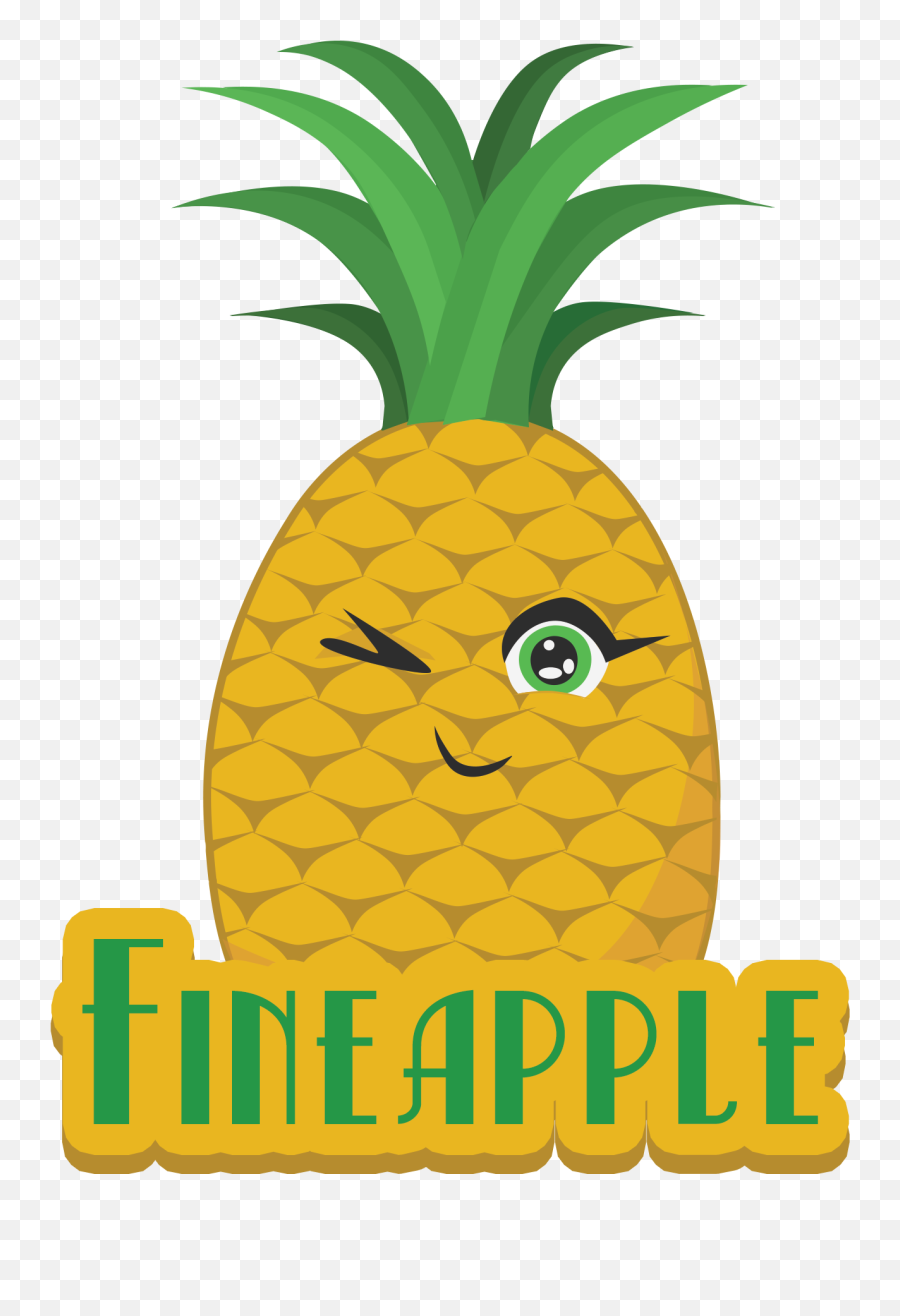 Download Vector Created For My Teepublic Store - Pineapple Portable Network Graphics Emoji,Pineapple Png