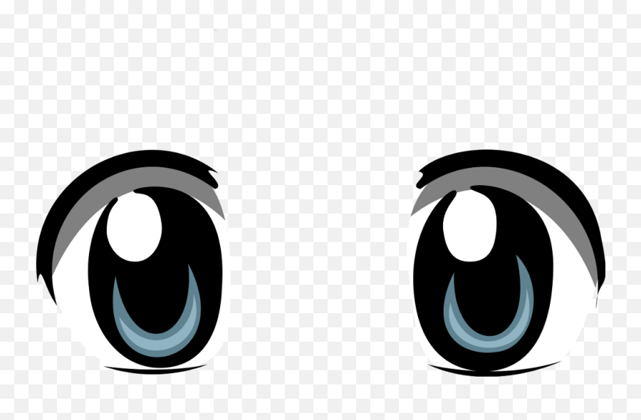 Download Hd Report Abuse - Anime Eyes Transparent Background Emoji,Black Eyes Png
