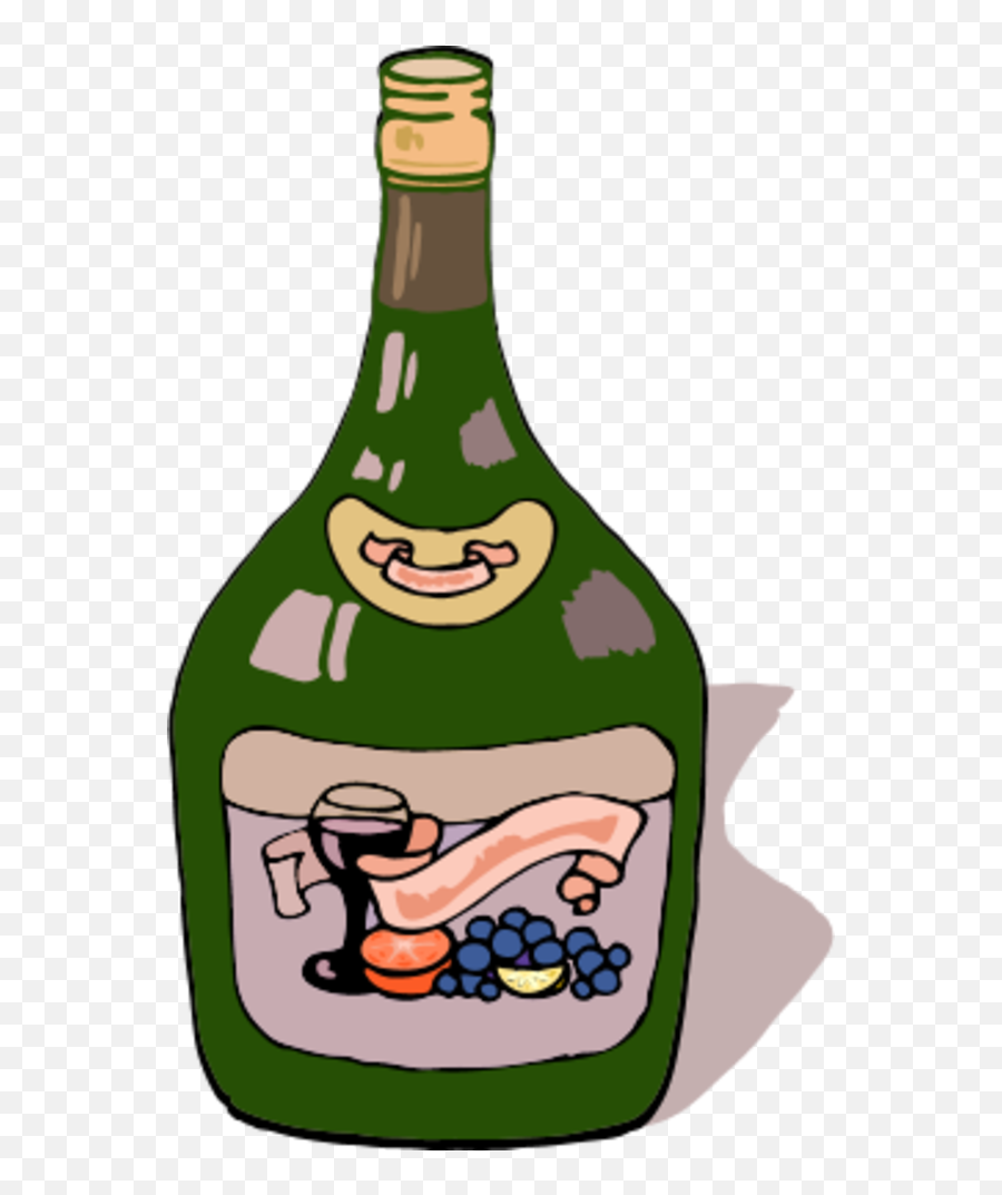 Wine Clip Art - Clipartsco Emoji,Wine Bottle And Glass Clipart