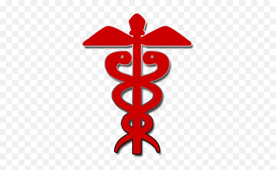 Red Medical Caduceus Clipart - Clip Art Bay Language Emoji,Medical Clipart