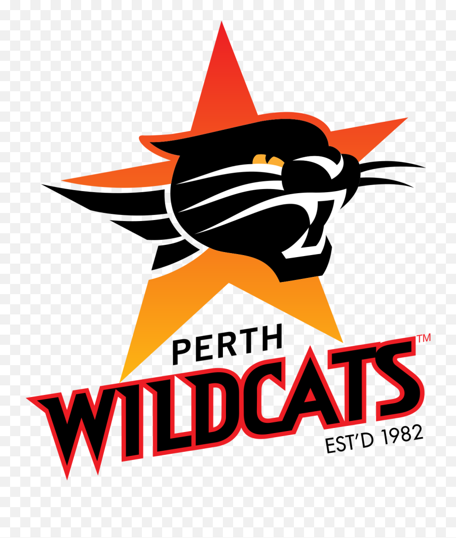 Perth Wildcats - Wikipedia Perth Wildcats Logo Emoji,Wildcat Logo