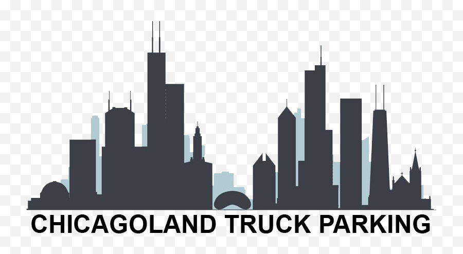 Chicagoland Truck Parking Adds Truck Parking Reservations As Emoji,Cityscape Logo
