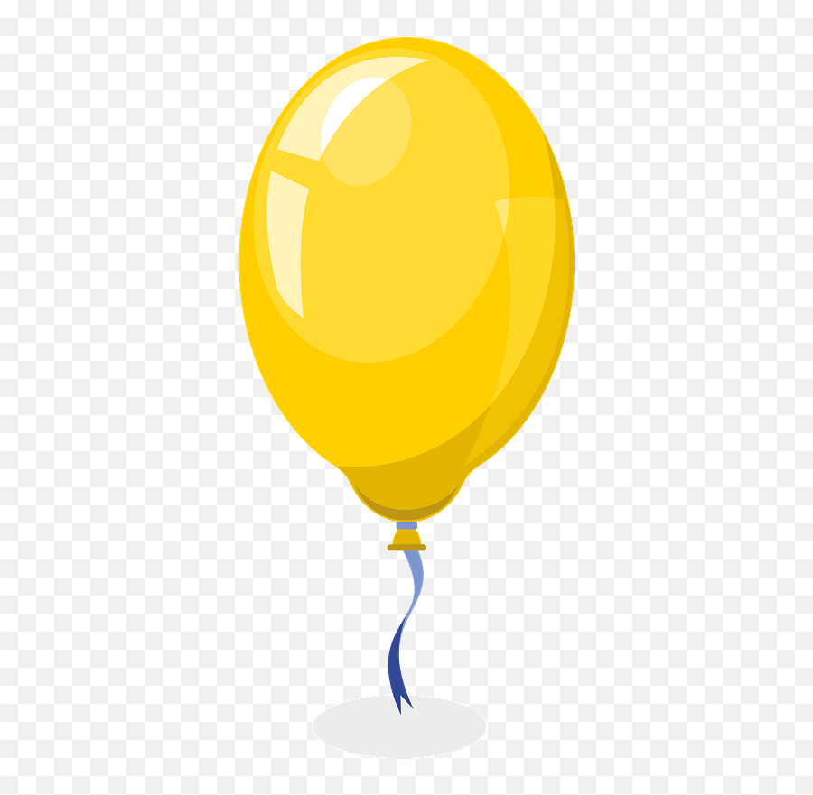 Yellow Balloon Clipart Free Download Transparent Png Emoji,Free Clipart Balloons