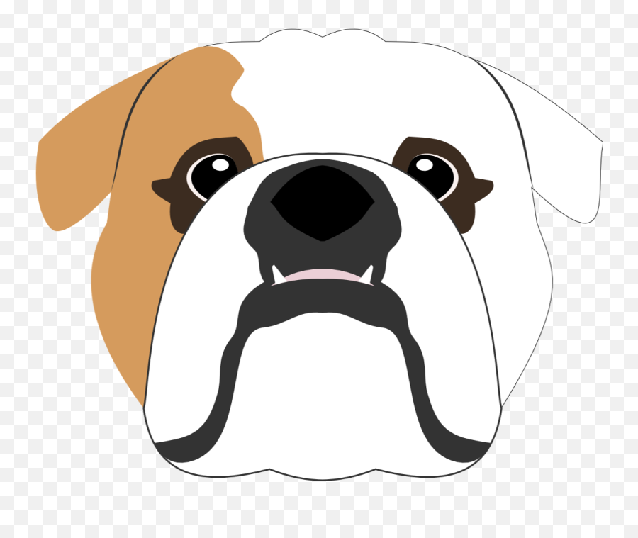 Vector Images English Bulldog Transparent Cartoon - Jingfm Emoji,English Bulldog Clipart