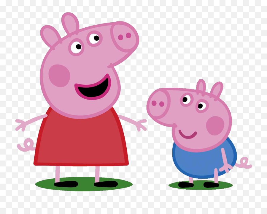 Daddy Pig Mummy Pig George Pig - George From Peppa Pig Peppa Png Emoji,Peppa Pig Png
