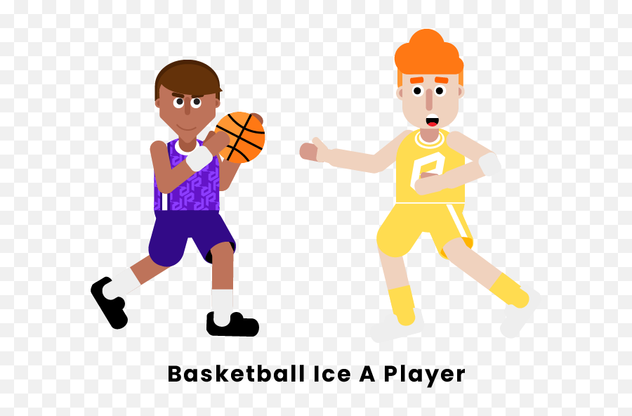 Basketball Ice A Player Emoji,Basketball Player Png