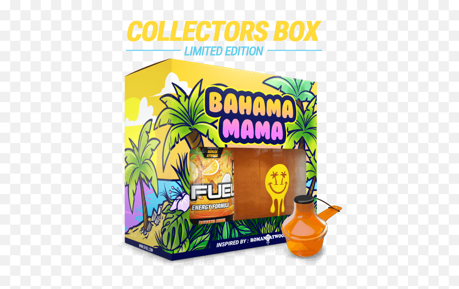 Roman Atwoodu0027s Bahama Mama G Fuel Is Now Available Emoji,Romanatwood Logo