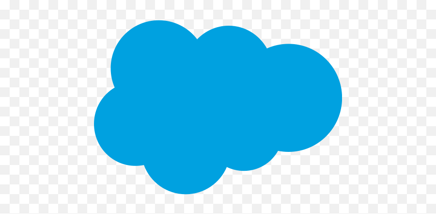 Salesforce Logo Free Icon Of Vector Logo - Salesforce Cloud Logo Emoji,Salesforce Logo