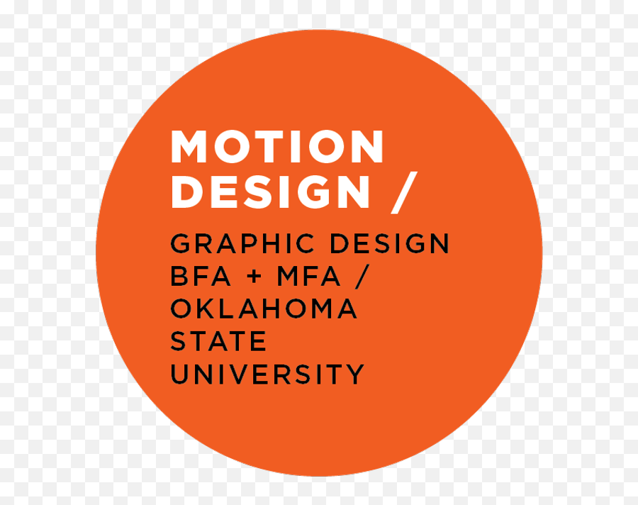 Oklahoma State U Motion Design - Dot Emoji,Oklahoma State University Logo