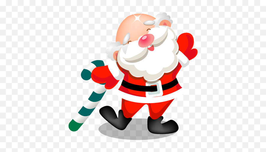 Free Christmas Clipart 82 Clipart For Winter Holidays - Papa Noel Bailando Png Emoji,Santa Claus Clipart