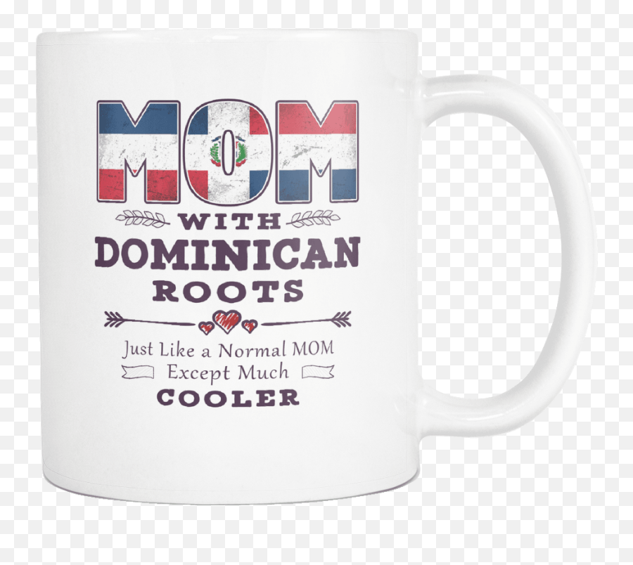 Dominican Republic Flag 11oz Funn - Dominican Mothers Day Emoji,Dominican Flag Png