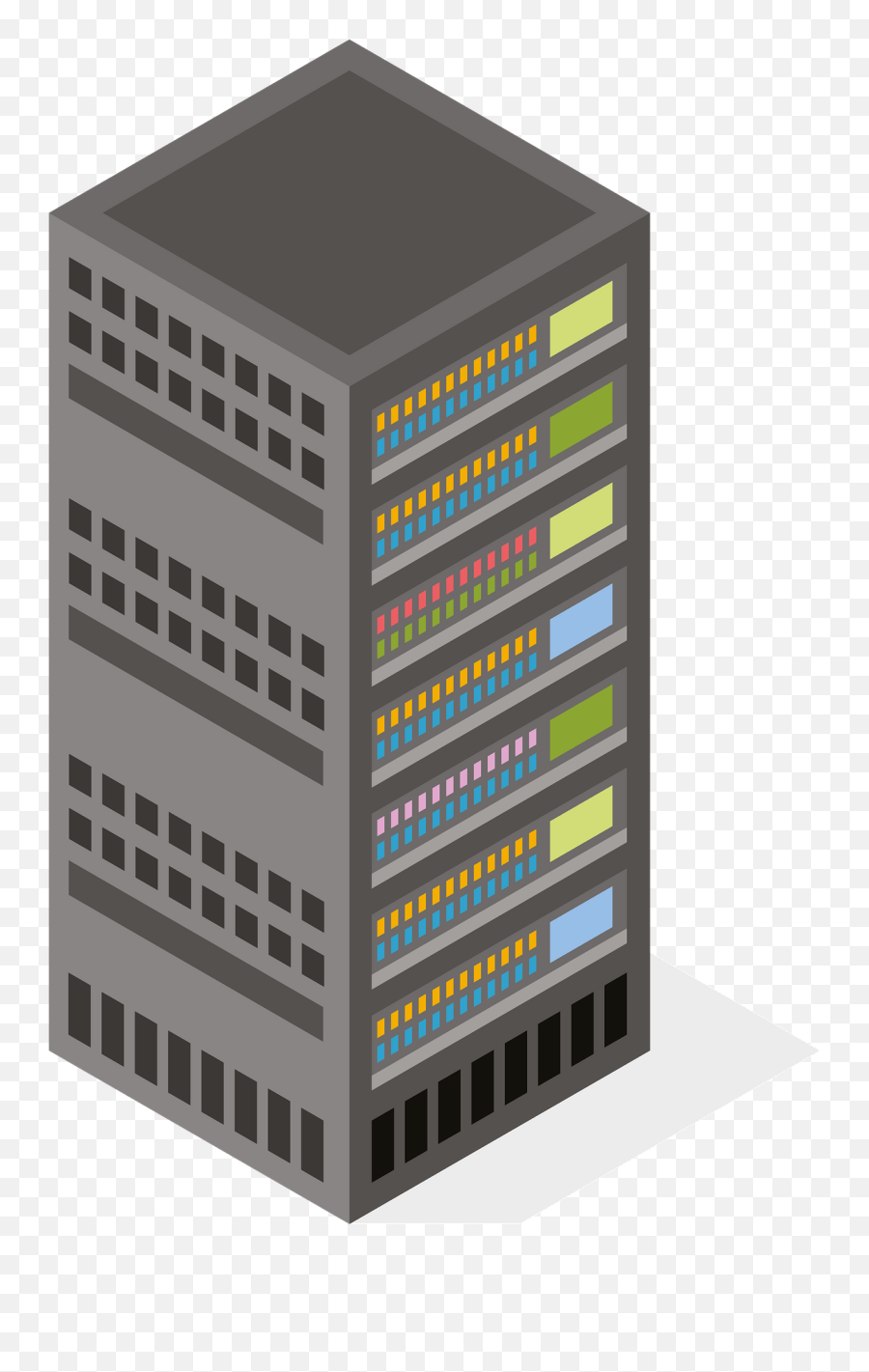 Server Tower Clipart - Server Clipart Emoji,Server Clipart