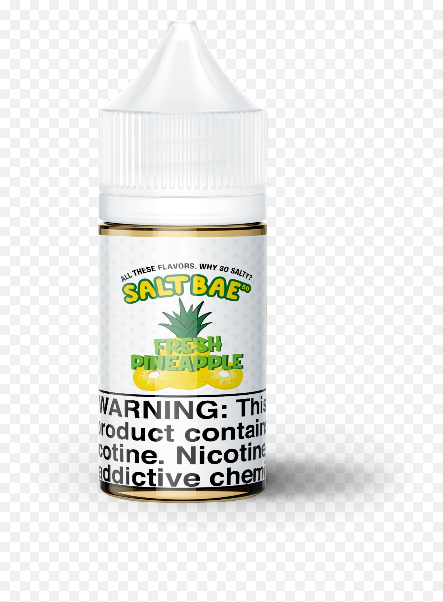 Fresh Pineapple Nicotine Salt - Based Vape Juice Saltbae Solution Emoji,Salty Png