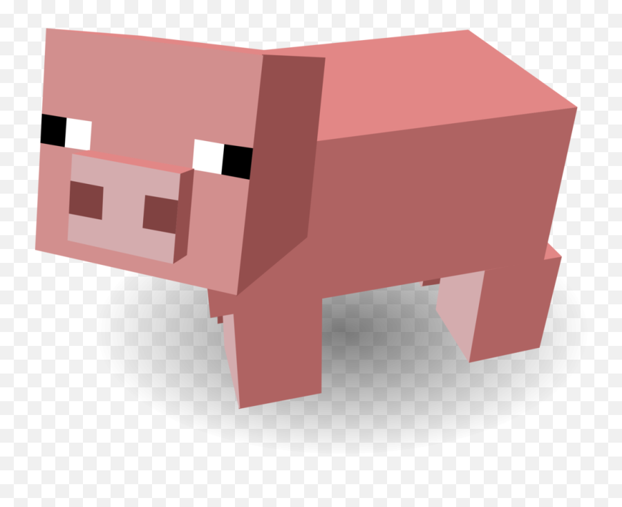 Pig Clipart Minecraft - Minecraft Animals Transparent Minecraft Clipart Pig Emoji,Minecraft Clipart