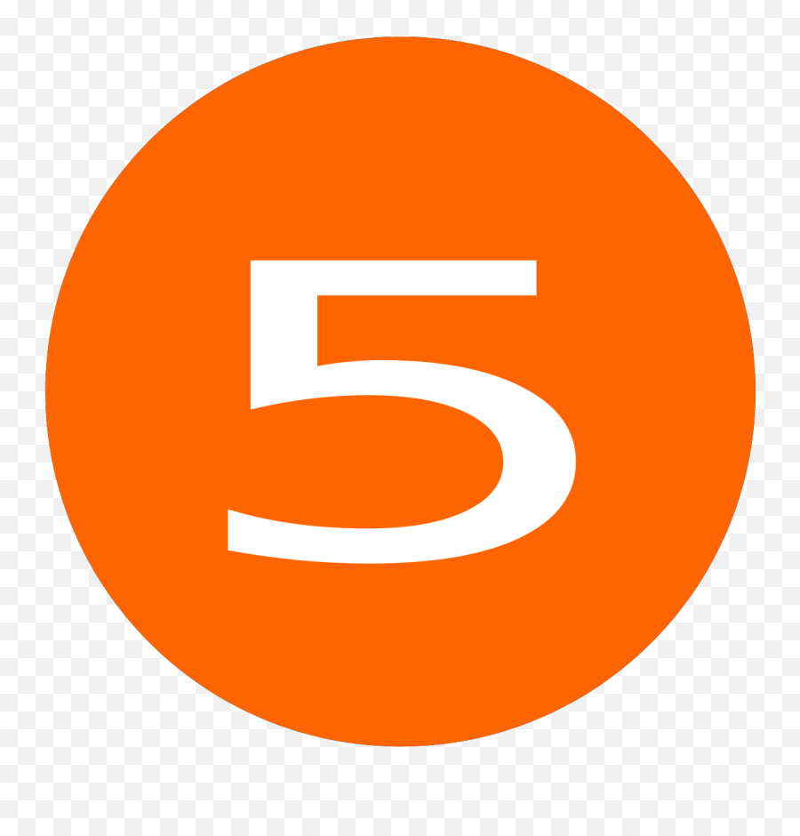 Number Five Svg Vector Number Five Emoji,Five Clipart