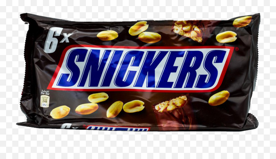 Download Snickers Chocolate 6 Pack 300 Gm - Snickers Fun Emoji,Snickers Transparent