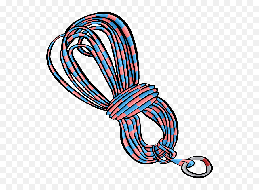Download Blue Climbing Rope Clothing Icon Id 3052 - Climbing Emoji,Id Clipart