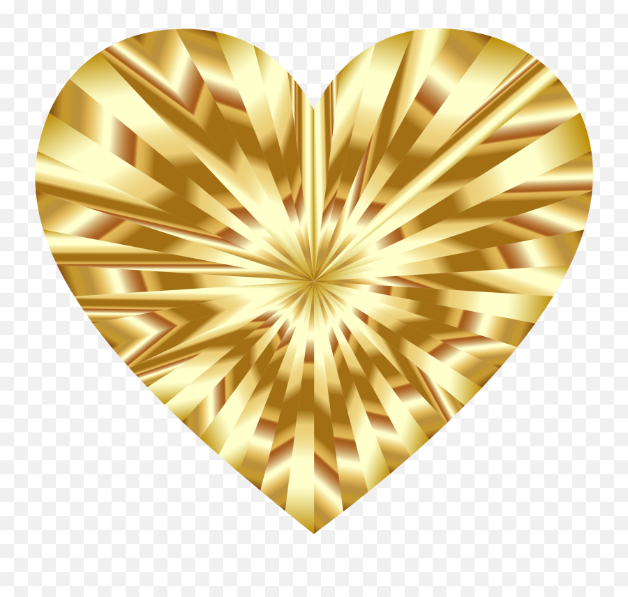 Starburst Clipart Black And White Free - Transparent Background Gold Heart Png Emoji,Starburst Clipart