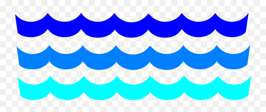 Splash Clipart - Wave Border Clip Art 960x480 Png Clip Art Waves Emoji,Splash Clipart