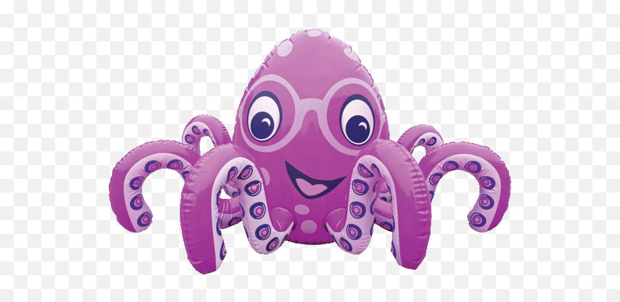 Splash Buddies Inflatable Sprinkler Octopus Emoji,Octopus Clipart Free