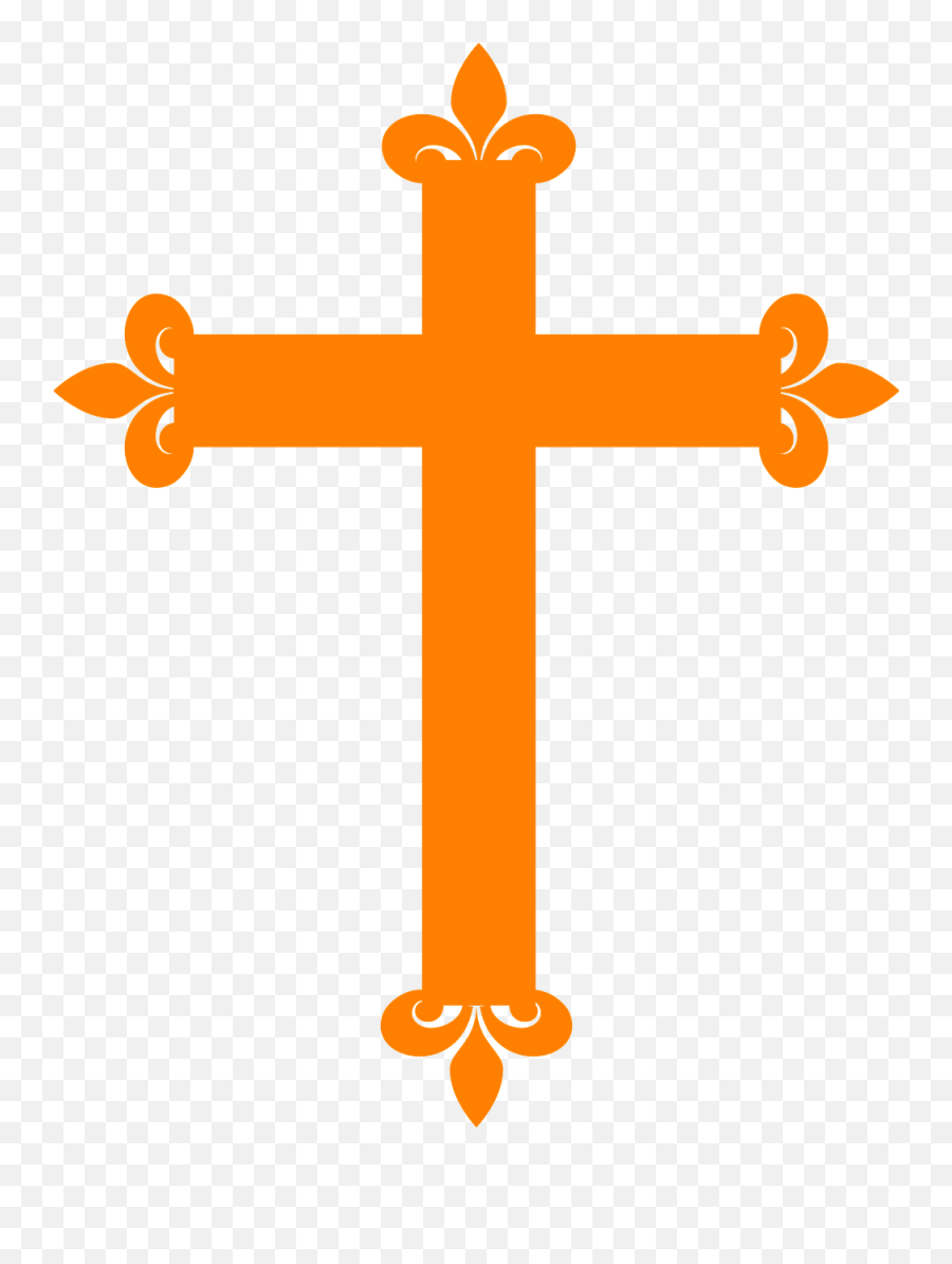 Church Clipart Religious - Png Transparent Baptism Cross Emoji,Religious Clipart