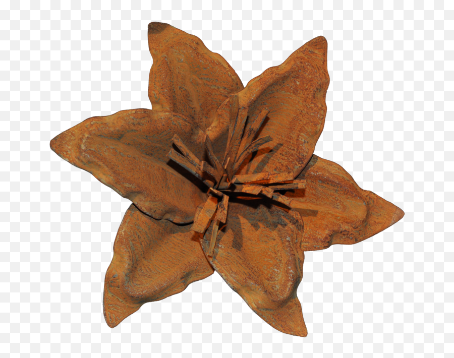 Rust Lily Flower - Flower Rust Emoji,Rust Transparent