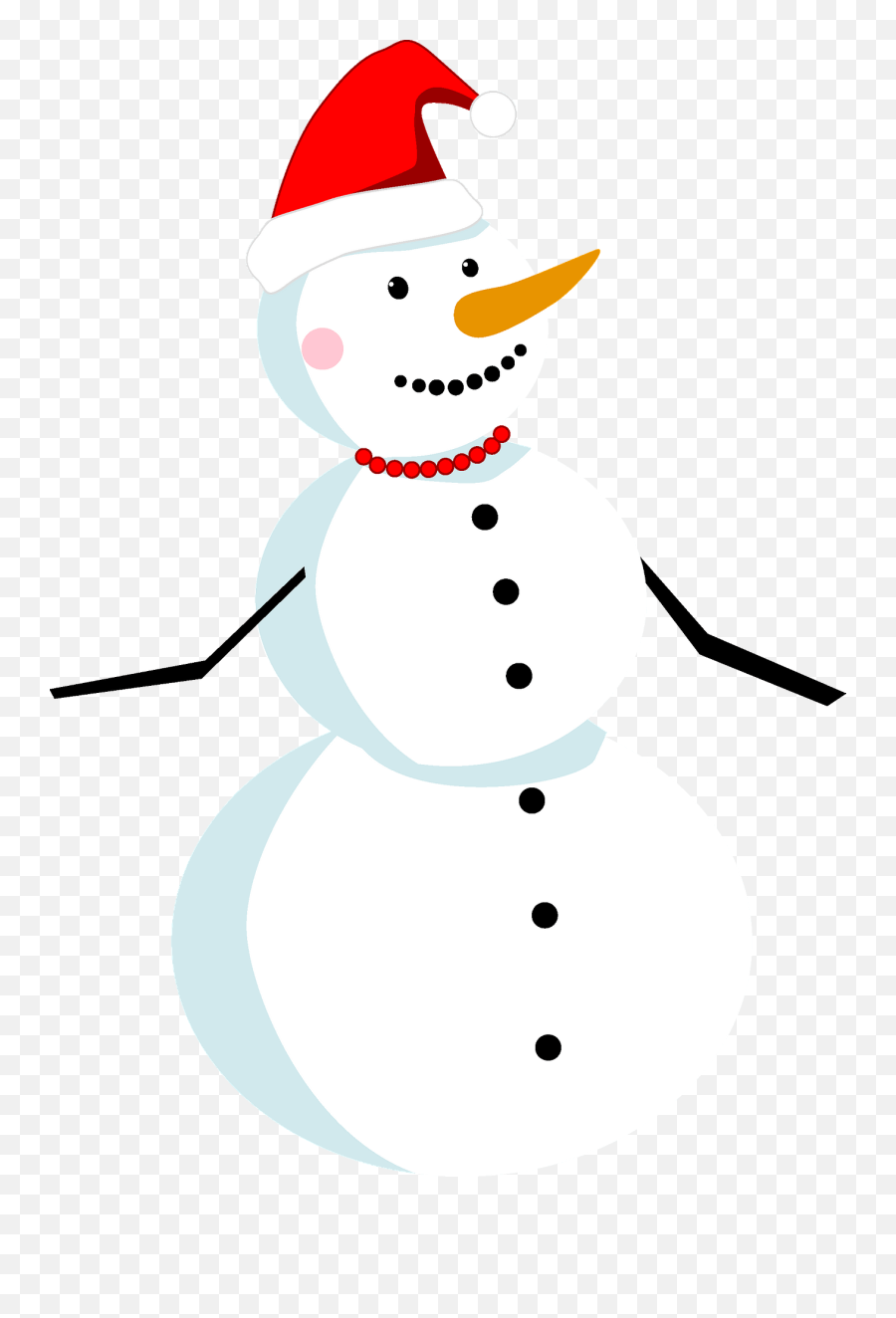 Christmas Snowman Clipart - Event Emoji,Snowman Clipart Free