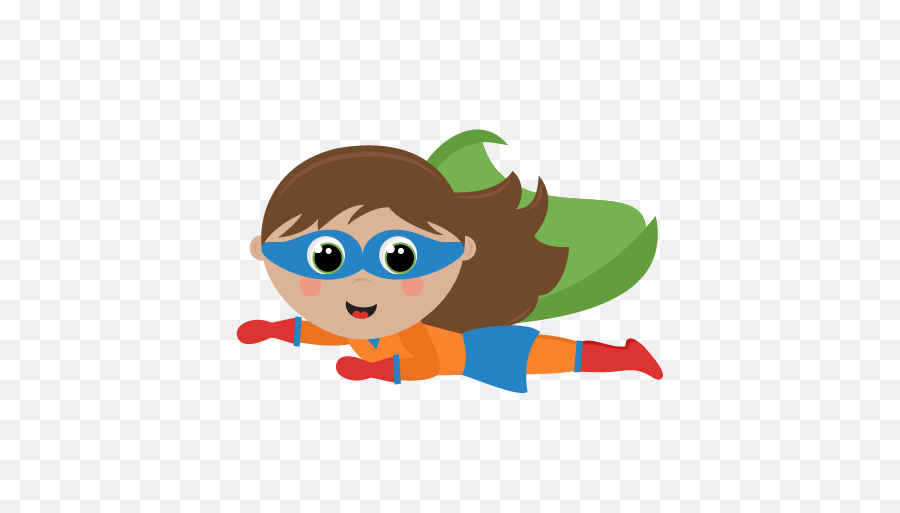 Free Clip Art - Kid Superhero Clipart Emoji,Superhero Clipart