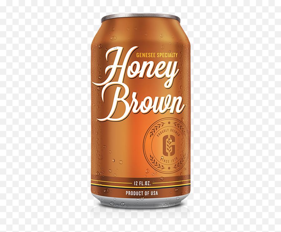 Honey Brown Genesee Brewery - Language Emoji,Can Png