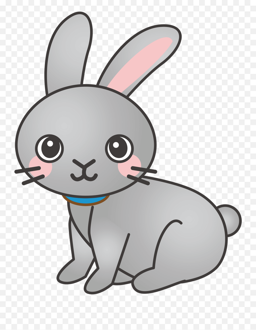 Cute Bunny Clipart - Cute Bunny Coloring Pages Emoji,Bunny Face Clipart