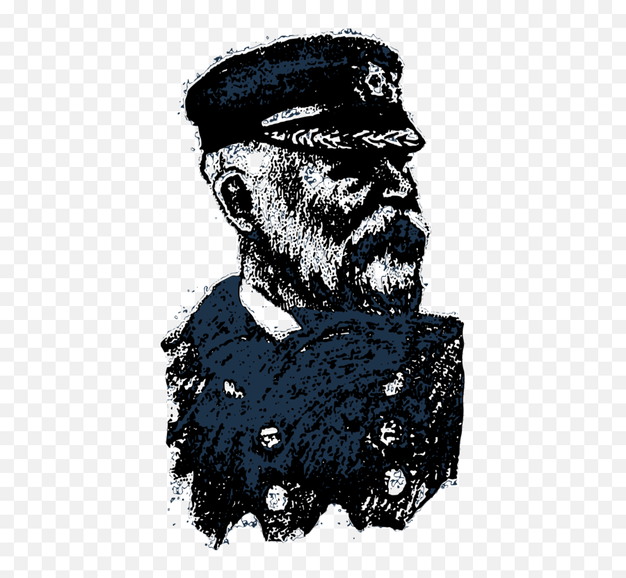 Visual Arts Head Art Png Clipart - Titanic Captain Clipart Emoji,Titanic Clipart