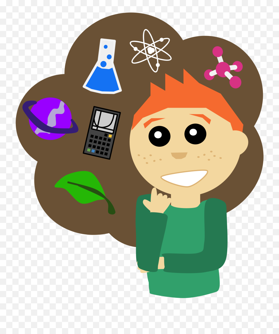 Study Clipart Science Study Science - Scientist Studying Clipart Png Emoji,Science Clipart
